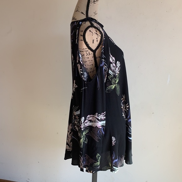 Free People Black Clear Skies Boho Tunic - Picture 4 of 12